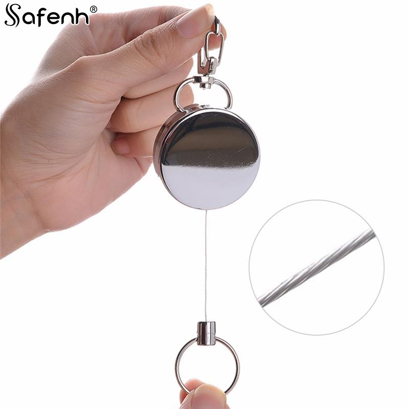 1PCS New Resilience Steel Wire Rope Retractable Alarm Key Ring Elastic Keychain Recoil Sporty Anti Lost Yoyo Ski Pass ID Card
1PCS New Resilience Steel Wire Rope Retractable Alarm Key Ring Elastic Keychain Recoil Sporty Anti Lost Yoyo Ski Pass ID Card