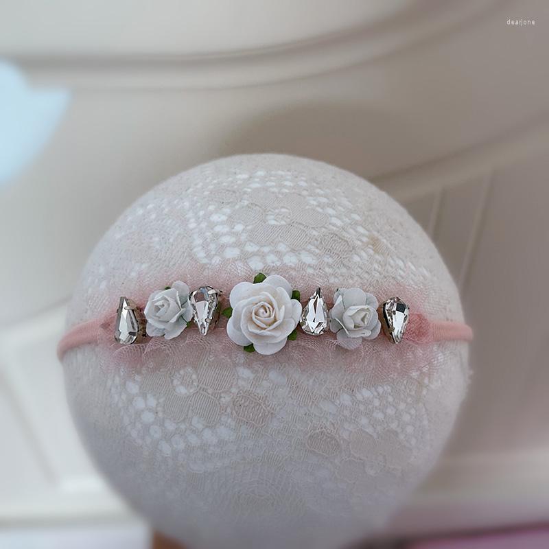 Hair Accessories White Blush Pink Flower Rhinestone Beads Born Skinny Headband, Picture shown
Hair Accessories White Blush Pink Flower Rhinestone Beads Born Skinny Headband, Picture shown