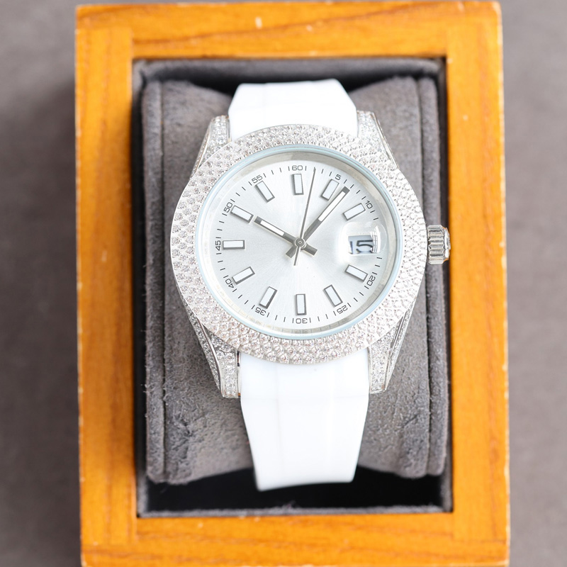 Diamond Watch Mens Watch Automatic Mechanical Watch Wristwatch Montre de Luxe Rubber Strap Fashion Wristwatch 40mm, Color 4
Diamond Watch Mens Watch Automatic Mechanical Watch Wristwatch Montre de Luxe Rubber Strap Fashion Wristwatch 40mm, Color 4