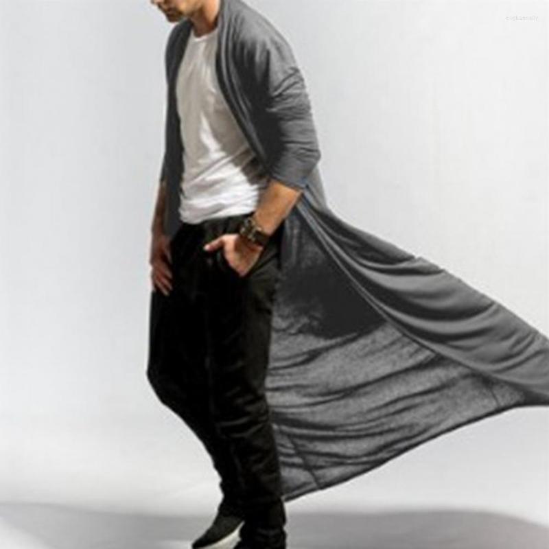 Men's Jackets Long Sleeve Ankle-Length Male Cardigan Simple Solid Color Open Front Jacket Outerwear, Purple
Men's Jackets Long Sleeve Ankle-Length Male Cardigan Simple Solid Color Open Front Jacket Outerwear, Purple