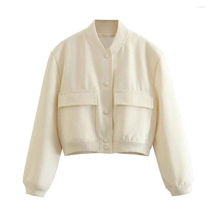 Women's Jackets Women's 2023 Spring Fashion Big Pocket Flying Jacket Casual Retro Pleated Snap Collar Stand Up Unique Female Top, Beige
Women's Jackets Women's 2023 Spring Fashion Big Pocket Flying Jacket Casual Retro Pleated Snap Collar Stand Up Unique Female Top, Beige