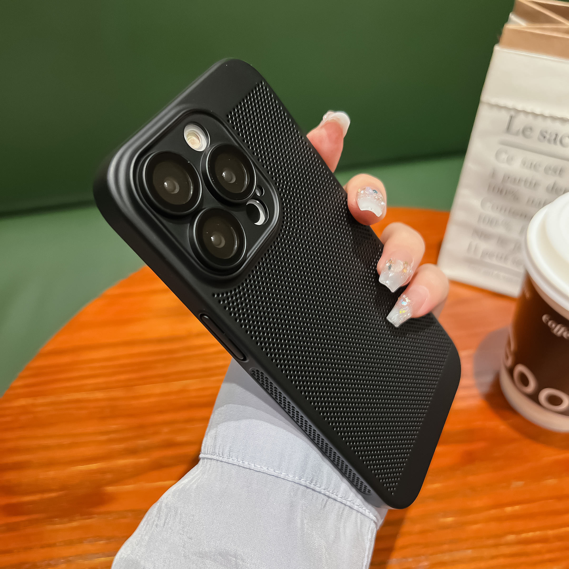 Ultra Thin Mesh Heat Dissipation Case For iPhone 13 12 11 14 Pro Max 14 Plus Cooling Breathable Matte Slim Hard Shockproof Cover, 10
Ultra Thin Mesh Heat Dissipation Case For iPhone 13 12 11 14 Pro Max 14 Plus Cooling Breathable Matte Slim Hard Shockproof Cover, 10