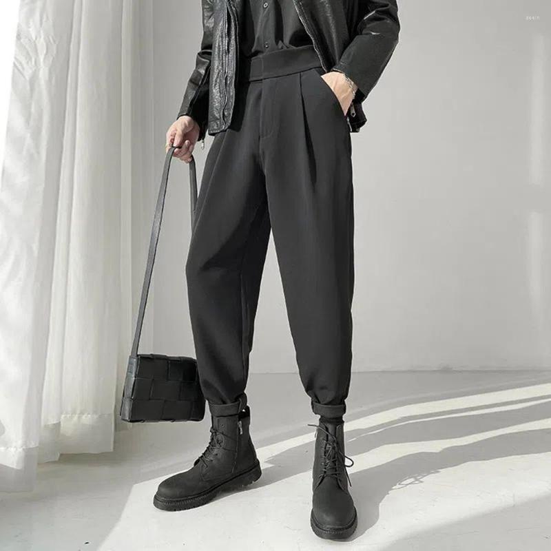 Men' Pants Harajuku Harem Male Casual Blazer High Tapered Trousers Korean Japanese Streetwear Joggers Men, Black
Men' Pants Harajuku Harem Male Casual Blazer High Tapered Trousers Korean Japanese Streetwear Joggers Men, Black