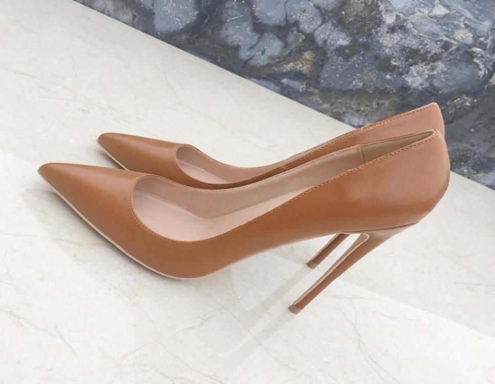 Light Brown Matte Leather Woman High Heels Shoes Solid Slip On Pumps 12cm Stilettos Heel Female Wedding Shoe Dress Party Work6906096, Black
Light Brown Matte Leather Woman High Heels Shoes Solid Slip On Pumps 12cm Stilettos Heel Female Wedding Shoe Dress Party Work6906096, Black