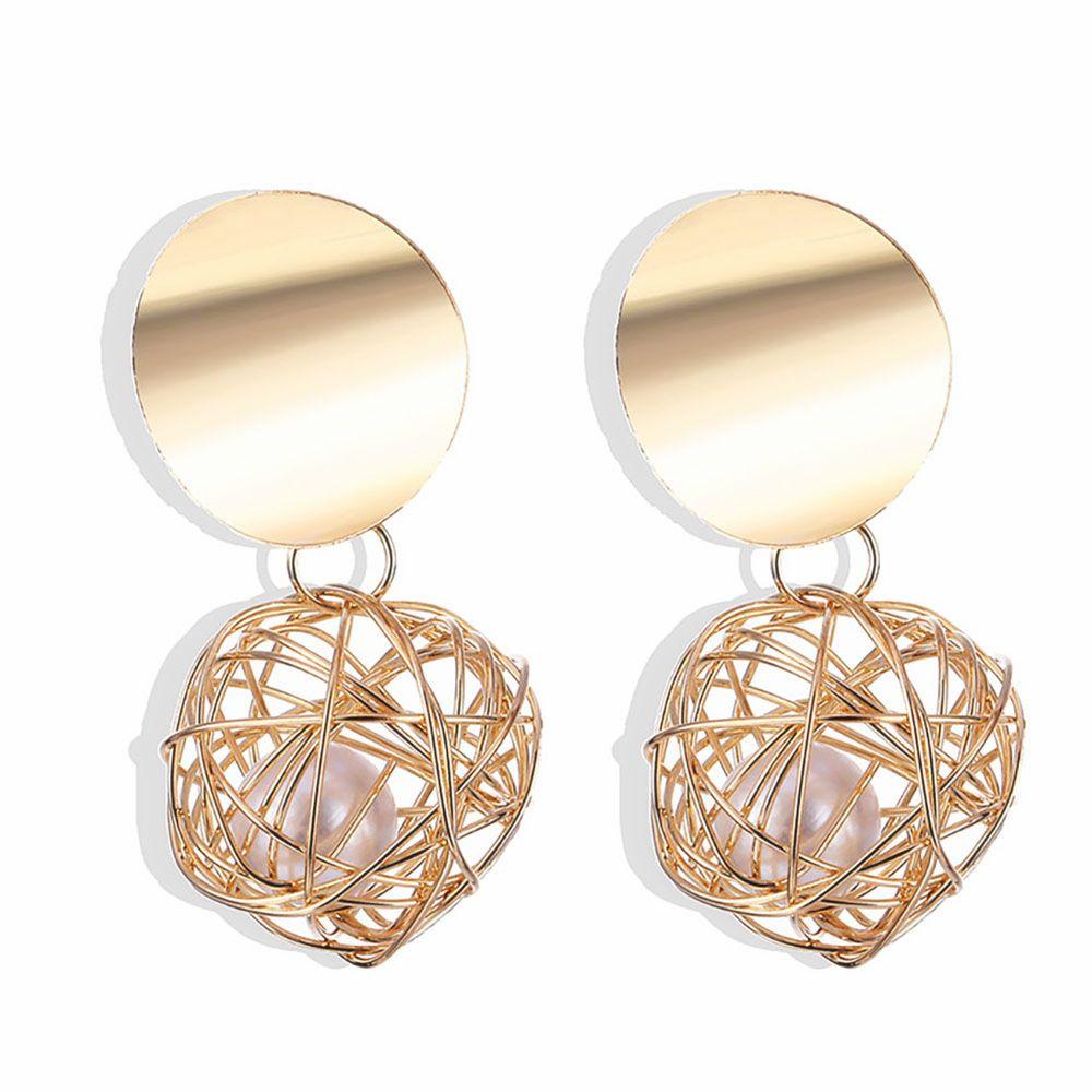Dangle Chandelier Fashion Statement Simple Woven Ball Geometric Earrings For Women Pearl Modern Jewelry Drop Delivery Dhmds
Dangle Chandelier Fashion Statement Simple Woven Ball Geometric Earrings For Women Pearl Modern Jewelry Drop Delivery Dhmds