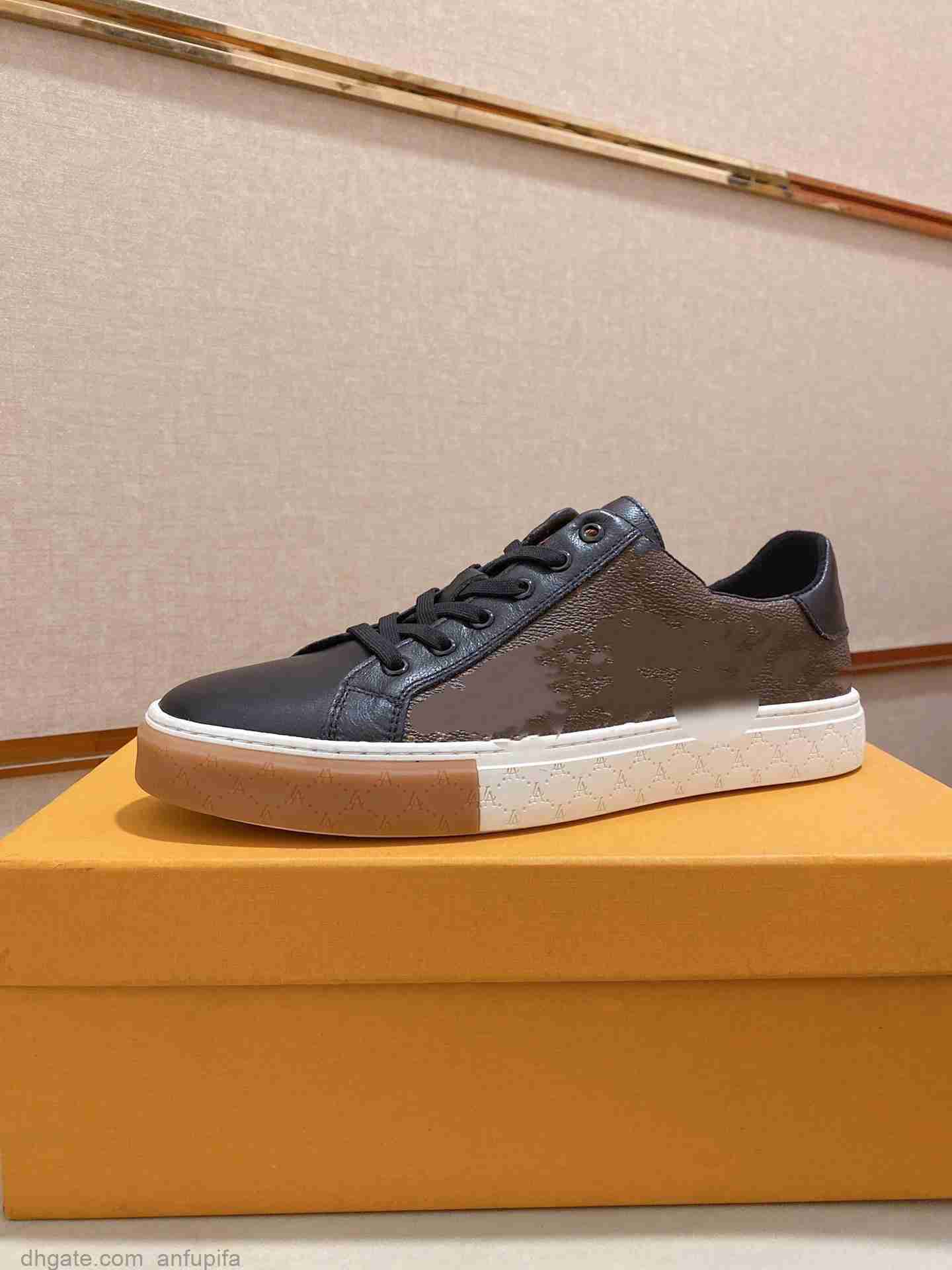 2023 men designer sports shoes comfortable fashion Luxury leather Mens casual shoe sneakers trainers outdoor, Brown
2023 men designer sports shoes comfortable fashion Luxury leather Mens casual shoe sneakers trainers outdoor, Brown