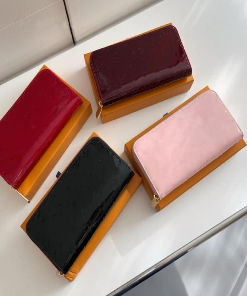 Woman designer wallet purse original box patent leather card holder cash keys bags handbag woman ladies4025204, Red
Woman designer wallet purse original box patent leather card holder cash keys bags handbag woman ladies4025204, Red