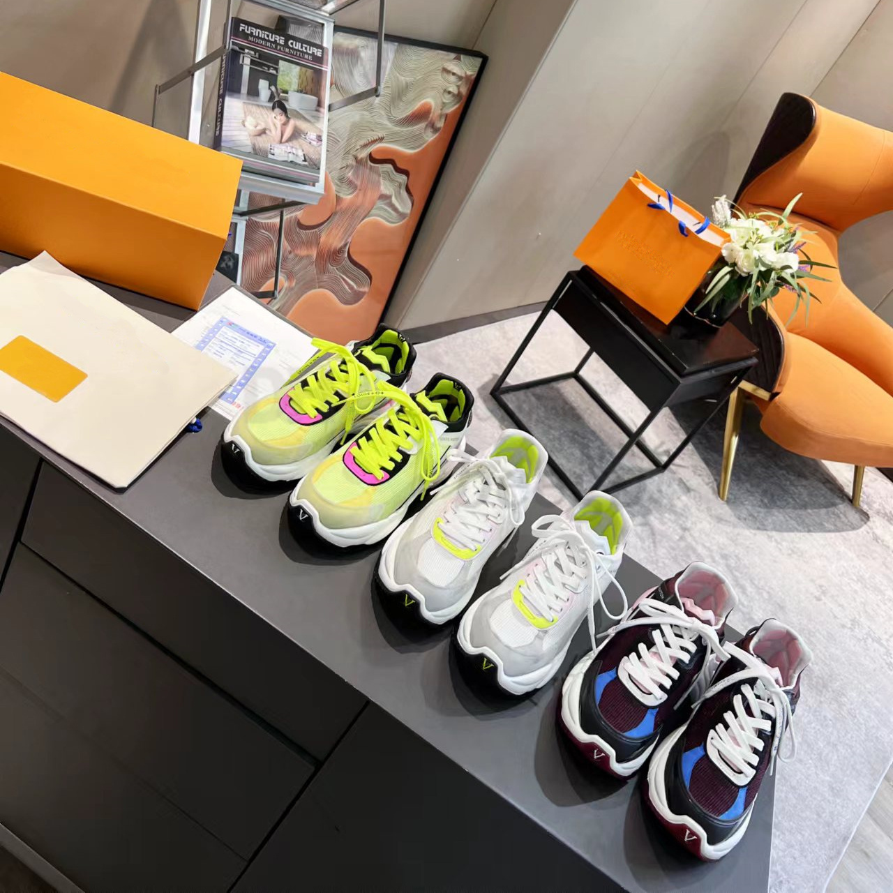 Run 55 Sneaker Casual Shoes Designer Men Women Run Away High quality Rubber leather Outdoors, #1