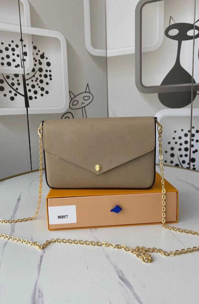 3 pcsset favorite multi pochette felicie women designer shoulder bag lady Leather Crossbody Purse Messenger bags Flowers with box7522153, Champagne
3 pcsset favorite multi pochette felicie women designer shoulder bag lady Leather Crossbody Purse Messenger bags Flowers with box7522153, Champagne