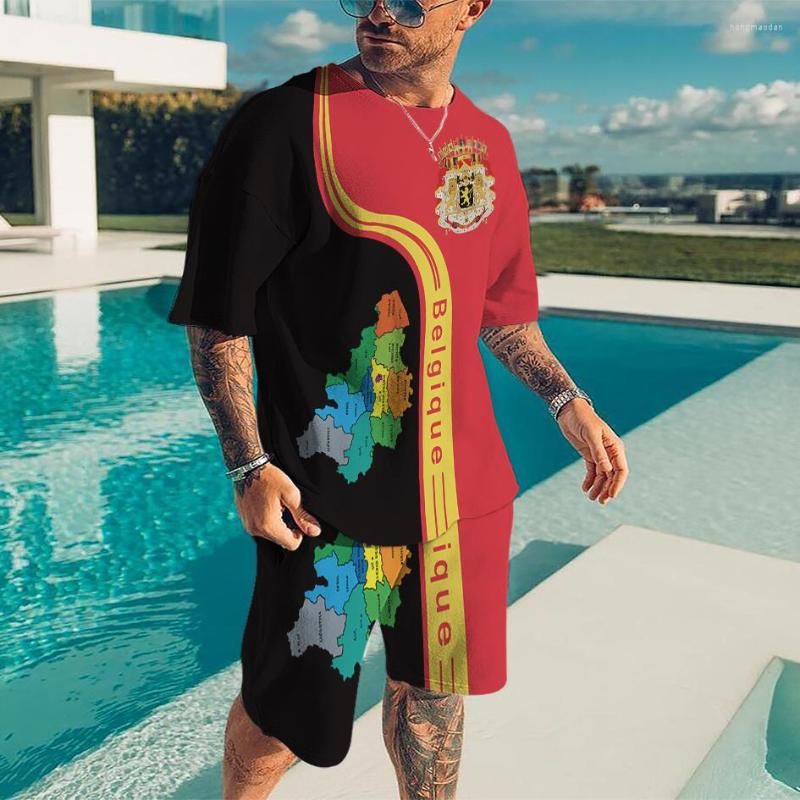 Men's Tracksuits Men's Plus Size Clothing Retro Street Wear 3D Printed T-shirt Set Summer Short Sleeve Shorts Two Piece Sportswear
Men's Tracksuits Men's Plus Size Clothing Retro Street Wear 3D Printed T-shirt Set Summer Short Sleeve Shorts Two Piece Sportswear