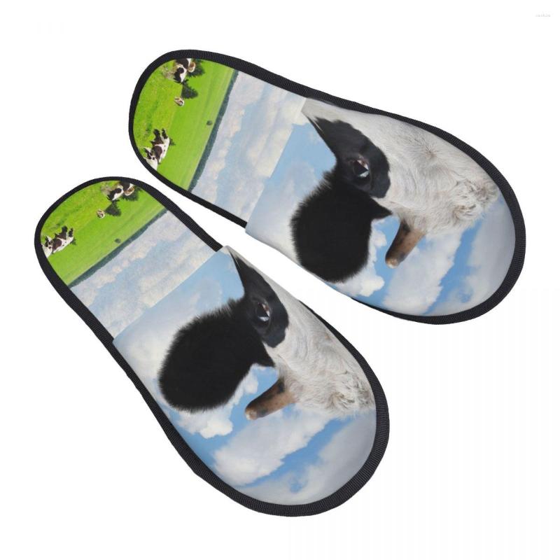 Slippers Winter Slipper Woman Man Fashion Fluffy Warm Cow With Green Rural Meadow House Funny Shoes, Black
Slippers Winter Slipper Woman Man Fashion Fluffy Warm Cow With Green Rural Meadow House Funny Shoes, Black