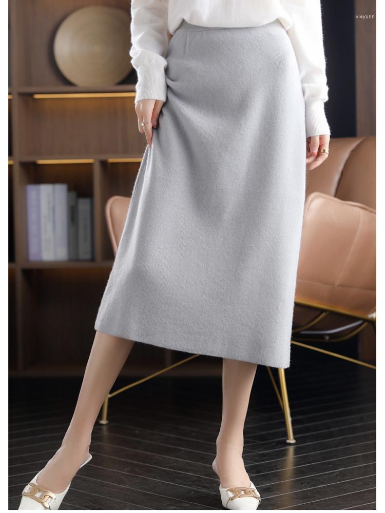 Skirts 2023 Autumn Winter Knitting Skirt High Waist Long Pencil Women Knitted Casual Vintage Maxi Warm Thick Midi, Black
Skirts 2023 Autumn Winter Knitting Skirt High Waist Long Pencil Women Knitted Casual Vintage Maxi Warm Thick Midi, Black