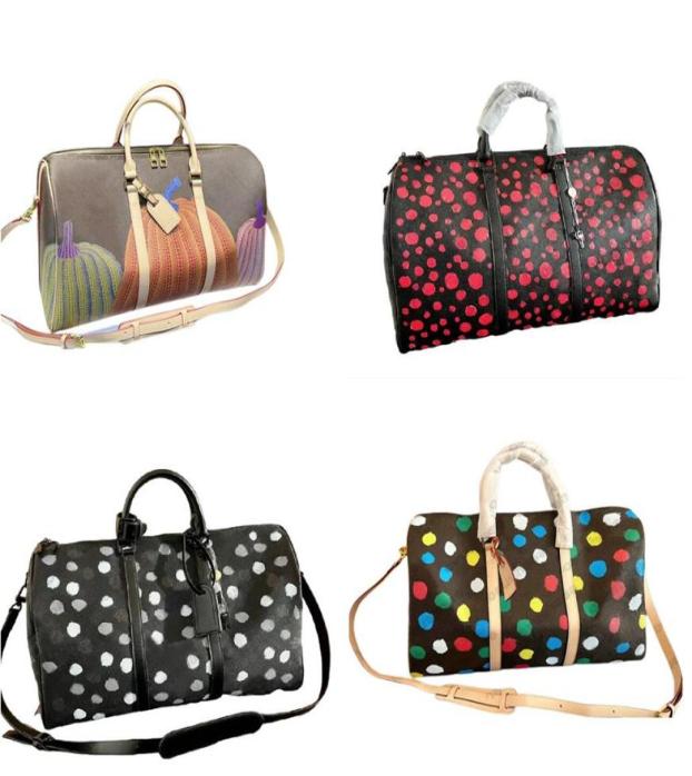 Keep 45 all Speedy Travel Bag Luggage X Yayoi Kusama Mens Women Designer Bag PSYCHEDELIC PAINTED Large Capacity Shoulder Bags Cros4723287, Sky blue
Keep 45 all Speedy Travel Bag Luggage X Yayoi Kusama Mens Women Designer Bag PSYCHEDELIC PAINTED Large Capacity Shoulder Bags Cros4723287, Sky blue