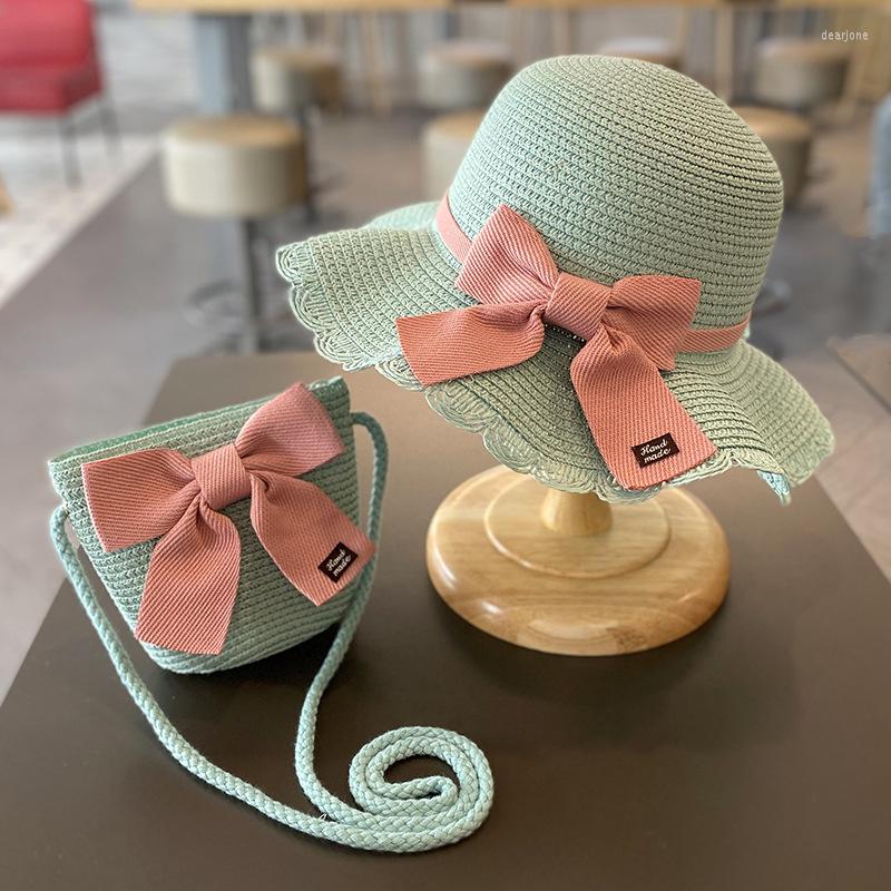 Hats Children's Sunshade Hat Girls' Summer Straw Bag Set Baby Sunscreen Beach Sun Fisherman
Hats Children's Sunshade Hat Girls' Summer Straw Bag Set Baby Sunscreen Beach Sun Fisherman