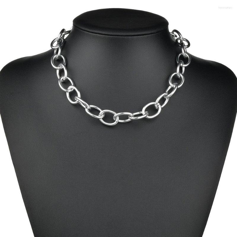 Choker Punk Simple Solid Color Metal Chain Necklace Hyperbolic Alloy For Women Men Girls Neck Collar Jewelry Gift Wholesale
Choker Punk Simple Solid Color Metal Chain Necklace Hyperbolic Alloy For Women Men Girls Neck Collar Jewelry Gift Wholesale