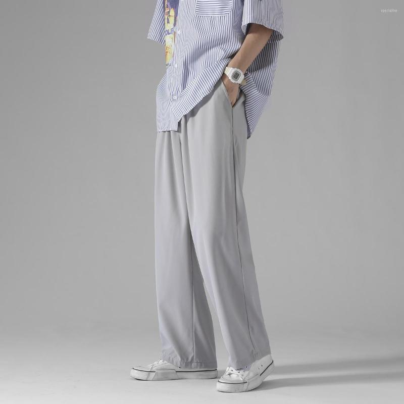 Men's Pants Summer Men's Ice Silk Loose Straight Leg Casual Sports Long Wide Lightweight Full Length, Grey
Men's Pants Summer Men's Ice Silk Loose Straight Leg Casual Sports Long Wide Lightweight Full Length, Grey