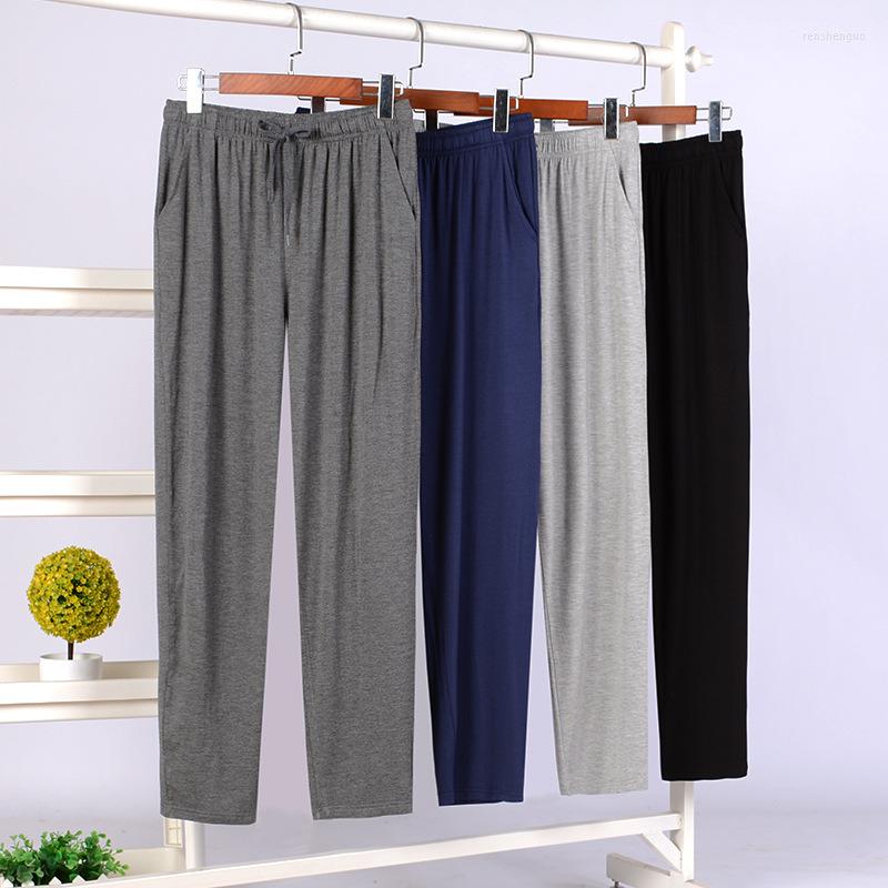 Men's Sleepwear Summer Men Pajamas Home Pants Thin Section Lengthened Large Size Casual Loose Sports Breathable And Soft Leisure Trousers, Black
Men's Sleepwear Summer Men Pajamas Home Pants Thin Section Lengthened Large Size Casual Loose Sports Breathable And Soft Leisure Trousers, Black