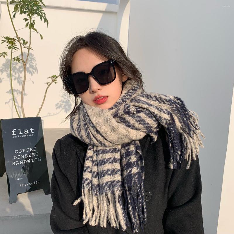 Scarves Thick Warm Winter Scarf Design Print Women Cashmere Pashmina Shawl Lady Wrap Tassel Knitted Men Foulard Blanket
Scarves Thick Warm Winter Scarf Design Print Women Cashmere Pashmina Shawl Lady Wrap Tassel Knitted Men Foulard Blanket
