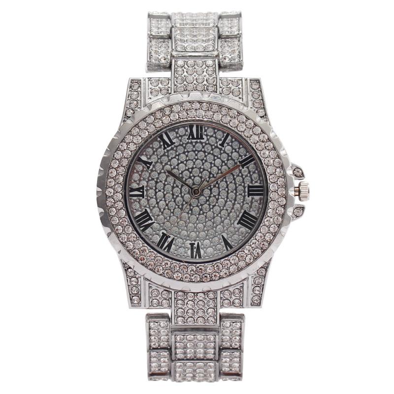 Wristwatches Fashion Diamond Quartz Watch For Women Roman Pattern Bracelet Designer Hand Clock Female Luxury Cost Golden Wristwatch, Silver
Wristwatches Fashion Diamond Quartz Watch For Women Roman Pattern Bracelet Designer Hand Clock Female Luxury Cost Golden Wristwatch, Silver