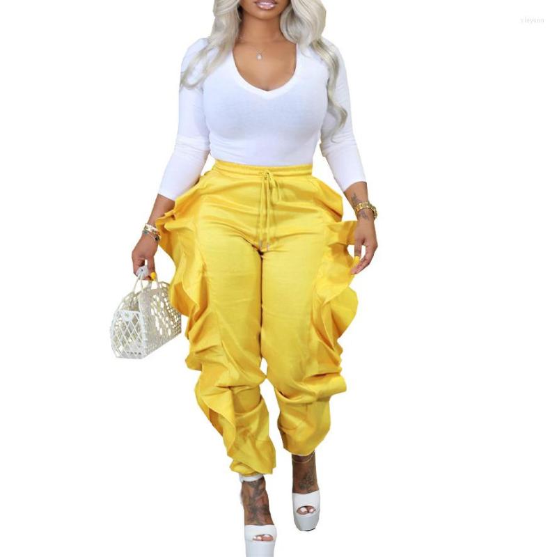 Women's Pants Yellow Party & Trousers Fashion Elegant Splicing Side High Waist Ruffles Style Harajuku Street Women Ruffle, Green
Women's Pants Yellow Party & Trousers Fashion Elegant Splicing Side High Waist Ruffles Style Harajuku Street Women Ruffle, Green