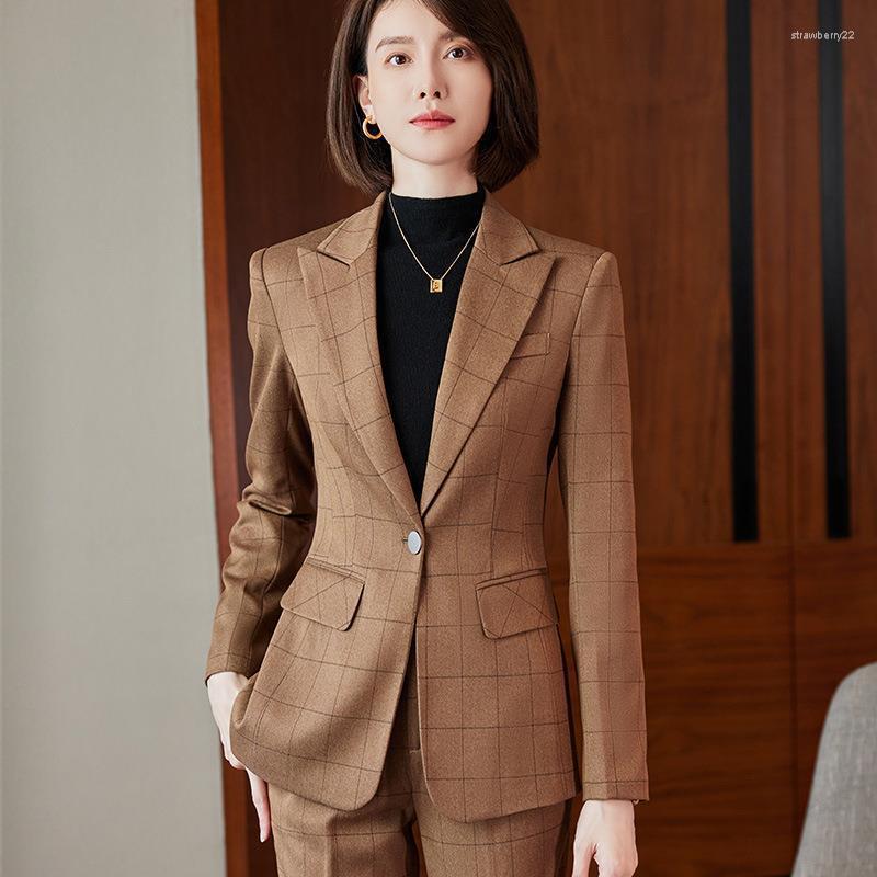 Women' Two Piece Pants Plaid Suit Women' Spring And Autumn British Style Graceful Fashionable Casual Business Commute Jacket Clothin, Blue plaid top
Women' Two Piece Pants Plaid Suit Women' Spring And Autumn British Style Graceful Fashionable Casual Business Commute Jacket Clothin, Blue plaid top