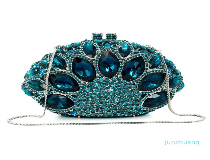Designer Crystal Party Purse Women Wedding Clutches Rhinestone Handbag Hollow Out Peacock Clutch bag Evening Bag6953567, Sky blue
Designer Crystal Party Purse Women Wedding Clutches Rhinestone Handbag Hollow Out Peacock Clutch bag Evening Bag6953567, Sky blue