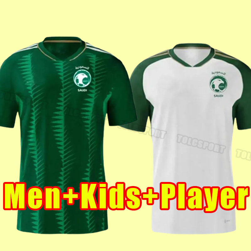 2023 WORLD CUP Saudi Arabia soccer jerseys 23 24 National team Salem Al Dawsari Abudullah Alhamddan uniform Firas Albirakan Men Kits football shirts 2024 fans player, Home
2023 WORLD CUP Saudi Arabia soccer jerseys 23 24 National team Salem Al Dawsari Abudullah Alhamddan uniform Firas Albirakan Men Kits football shirts 2024 fans player, Home
