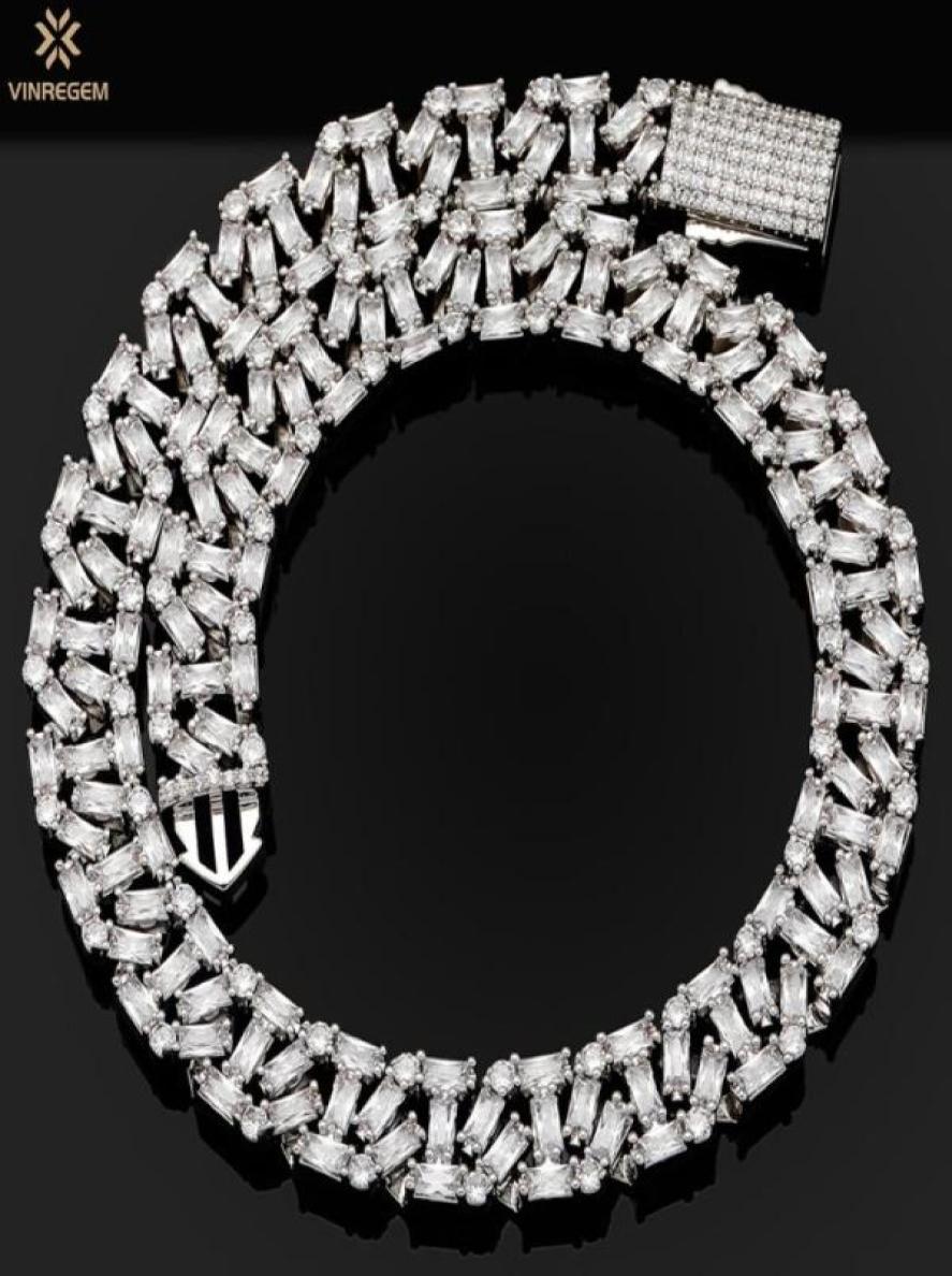 Chains Vinregem Hip Hop Rock 925 Sterling Silver Created Moissanite Gemstone Personality Cuba Chain Necklace Fine Jewelry Wholesal7567329
Chains Vinregem Hip Hop Rock 925 Sterling Silver Created Moissanite Gemstone Personality Cuba Chain Necklace Fine Jewelry Wholesal7567329