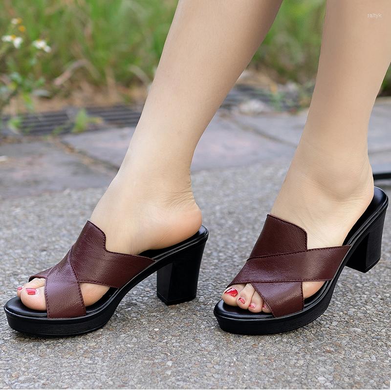 Slippers Summer Style Chunky Heel Sandals Sexy Heels Women's Shoes Green For Women, Dark green
Slippers Summer Style Chunky Heel Sandals Sexy Heels Women's Shoes Green For Women, Dark green