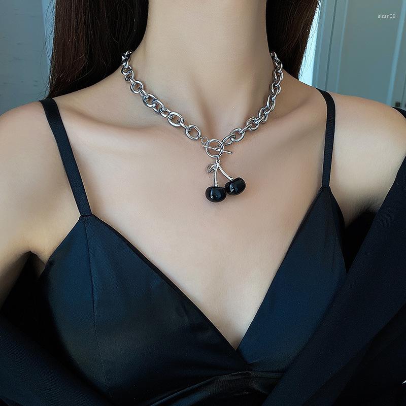 Chains Gothic Red Cherry Pendant Choker Necklace For Women Girls Summer Harajuku Geometric With Ot Buckle Dancing Party
Chains Gothic Red Cherry Pendant Choker Necklace For Women Girls Summer Harajuku Geometric With Ot Buckle Dancing Party
