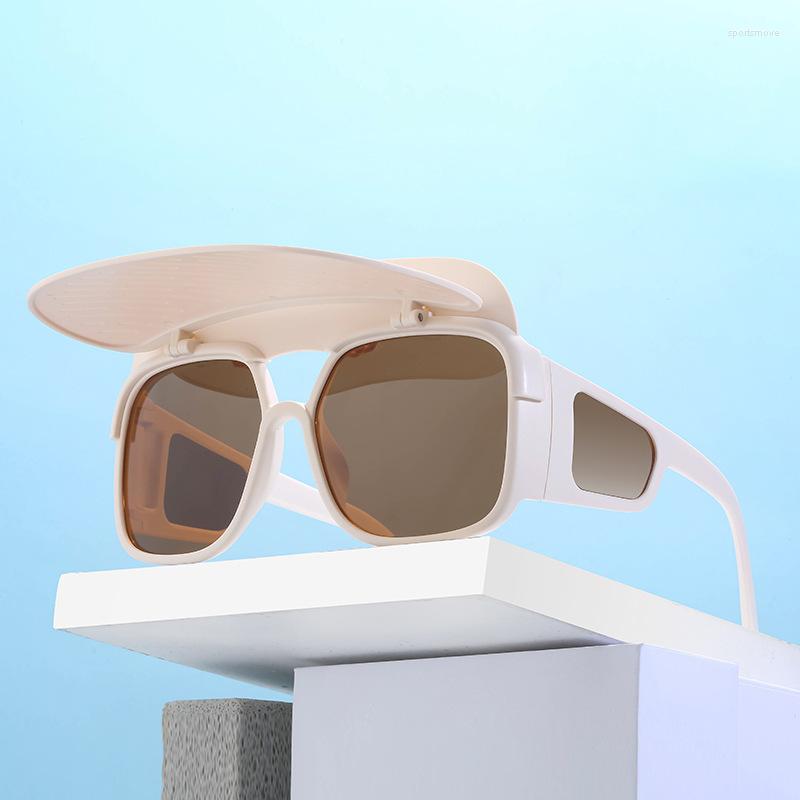 Sunglasses Polarized Summer Outdoor Camping Creative Anti Sunburn Sun Glasses With Visor Men Women Sunscreen UV400
Sunglasses Polarized Summer Outdoor Camping Creative Anti Sunburn Sun Glasses With Visor Men Women Sunscreen UV400