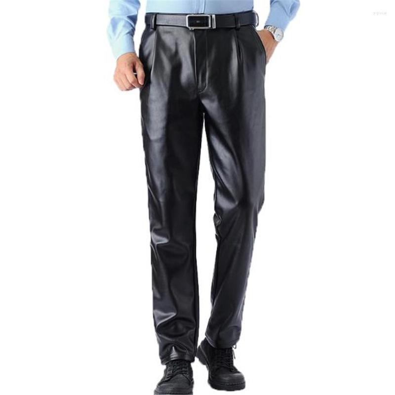 Men's Pants Men Autumn Velvet Black Thick Pu Male Winter Waterproof Straight Trousers Man Windproof Warm, With thin velvet
Men's Pants Men Autumn Velvet Black Thick Pu Male Winter Waterproof Straight Trousers Man Windproof Warm, With thin velvet