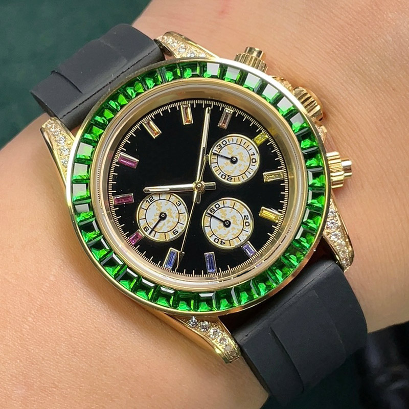 Mens Watch Automatic Mechanical 43mm Case With Diamond Watches For Men WristWatches Stainless Steel Waterproof Business WristWatches, Color 1
Mens Watch Automatic Mechanical 43mm Case With Diamond Watches For Men WristWatches Stainless Steel Waterproof Business WristWatches, Color 1