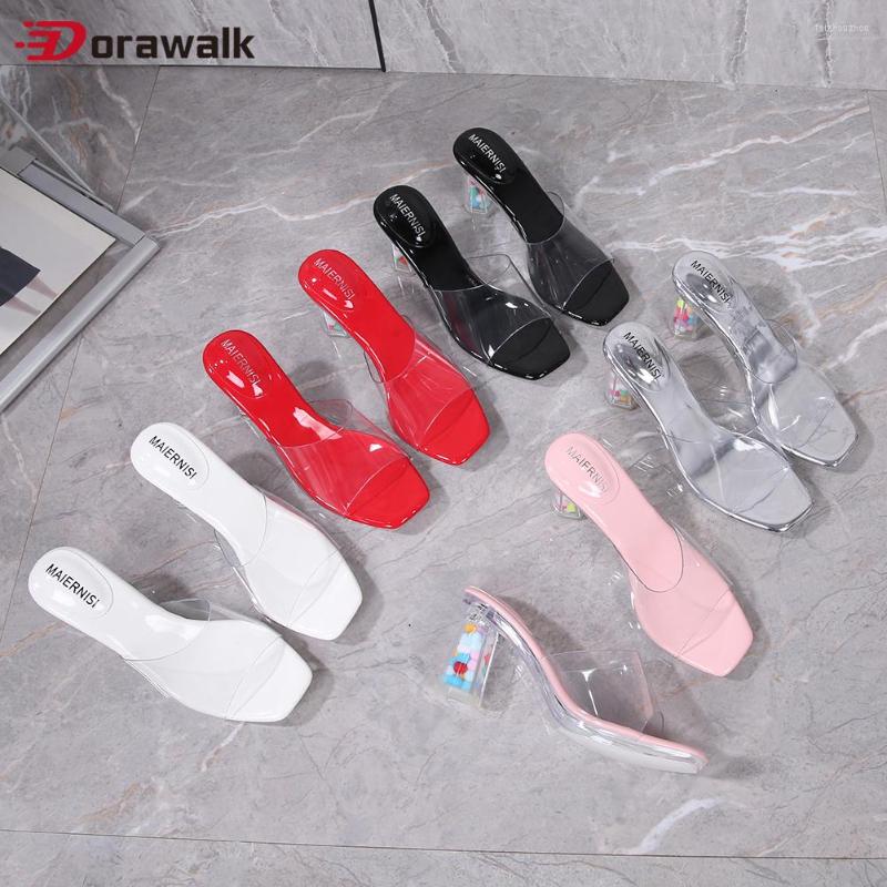 Sandals Fashion Designer PVC Women High Heels Summer Slipper Sexy Stransparent Outdoor Crystal Model Party Casual Ladies, Black
Sandals Fashion Designer PVC Women High Heels Summer Slipper Sexy Stransparent Outdoor Crystal Model Party Casual Ladies, Black