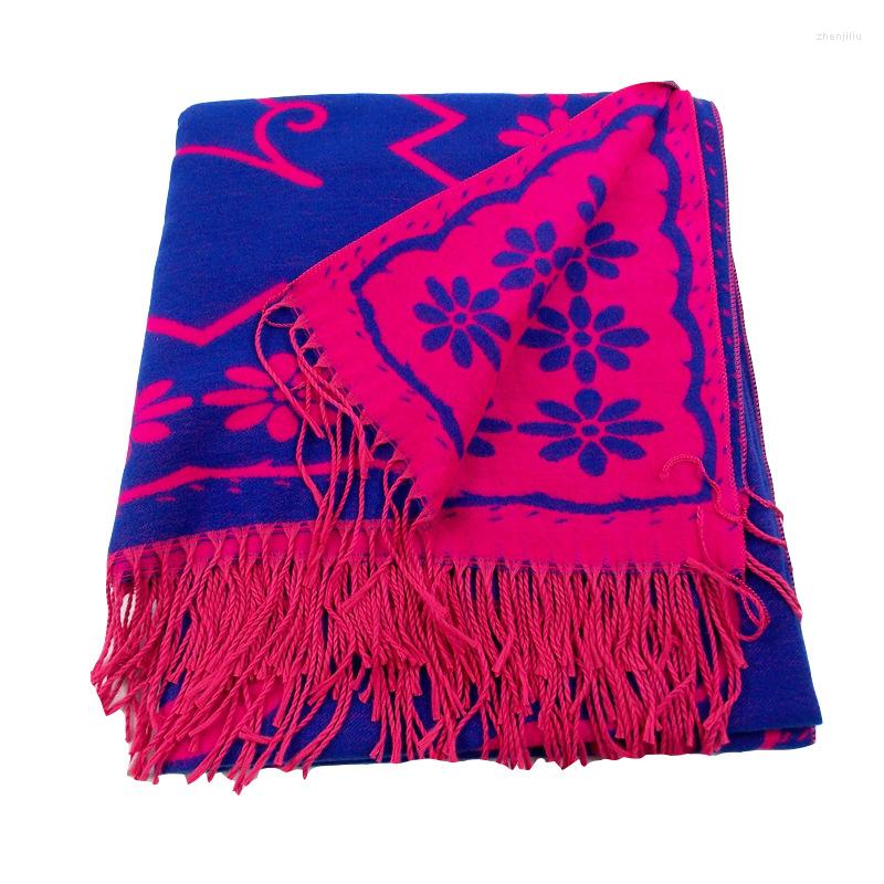 Scarves Women's Cashmere Foulard Femme Square Scarf Sun Flower National Wind Lijiang Jacquard Shawl Winter Thickened
Scarves Women's Cashmere Foulard Femme Square Scarf Sun Flower National Wind Lijiang Jacquard Shawl Winter Thickened