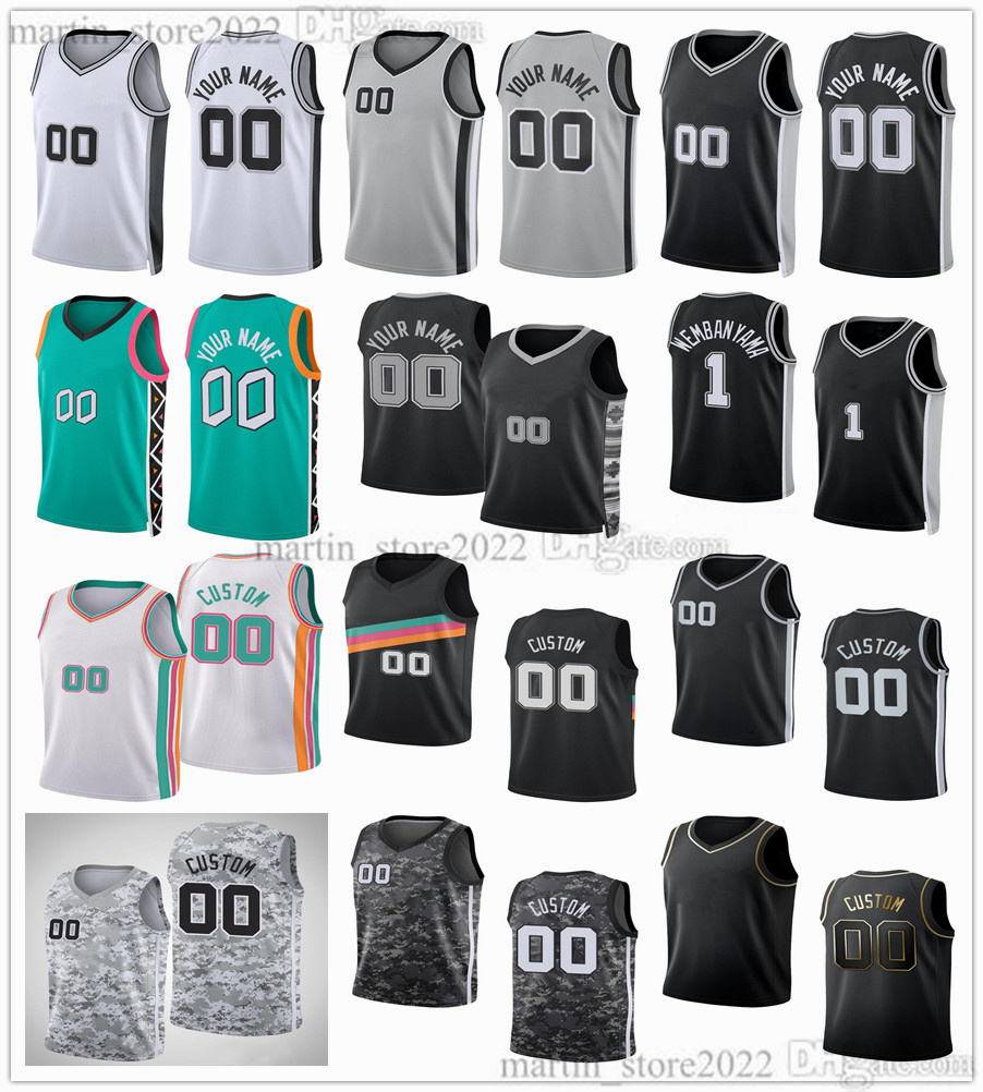 2023 Basketball 1 Victor Wembanyama Jerseys Jeremy 10 Sochan Keldon 3 Johnson Devin 24 Vassell Tre 33 Jones Doug 17 McDermott Devonte 4 Graham Tim 21 Duncan Printed, Gray (with team logo)
2023 Basketball 1 Victor Wembanyama Jerseys Jeremy 10 Sochan Keldon 3 Johnson Devin 24 Vassell Tre 33 Jones Doug 17 McDermott Devonte 4 Graham Tim 21 Duncan Printed, Gray (with team logo)