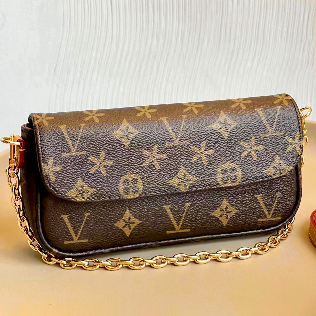 M81911 M82210 fashion wallet on chain ivy bag womens mens Designer shoulder baguette bag Luxury leather handbag cross body clutch tote Messenger city chain hand bags, Mon0gram double fight
M81911 M82210 fashion wallet on chain ivy bag womens mens Designer shoulder baguette bag Luxury leather handbag cross body clutch tote Messenger city chain hand bags, Mon0gram double fight