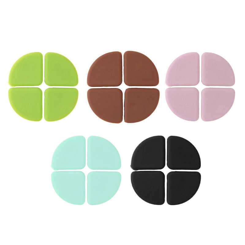 Corner Edge Cushions 4 protectors anti-collision corners baby safety thick soft silicone bumper pads table corner protection G220525