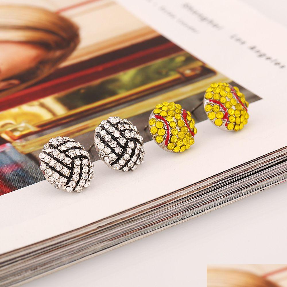 Stud Fashion Unique Rhinestone Drop Earrings Cute Basketball Volleyball Baseball Football Shiny Crystal Sport For Women Gift Deliver Dhgxs
Stud Fashion Unique Rhinestone Drop Earrings Cute Basketball Volleyball Baseball Football Shiny Crystal Sport For Women Gift Deliver Dhgxs