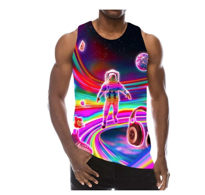 New 3D Printing Funny Summer Rainbow Graphic Tank Top Fashion Men Women Tracksuits Crewneck Vest Plus Size -6XL Harajuku010, Colorful
New 3D Printing Funny Summer Rainbow Graphic Tank Top Fashion Men Women Tracksuits Crewneck Vest Plus Size -6XL Harajuku010, Colorful
