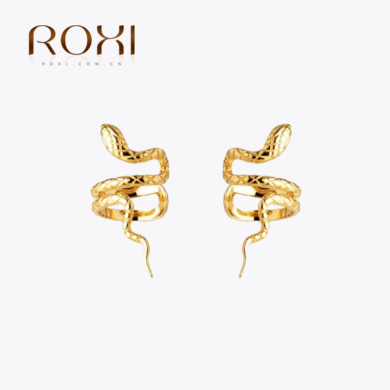 ROXI Vintage Creative Snake 925 Sterling Silver Clip on Earrings for Women Gothic Party Gift No Piercing Ear Cuff Pendientes
ROXI Vintage Creative Snake 925 Sterling Silver Clip on Earrings for Women Gothic Party Gift No Piercing Ear Cuff Pendientes