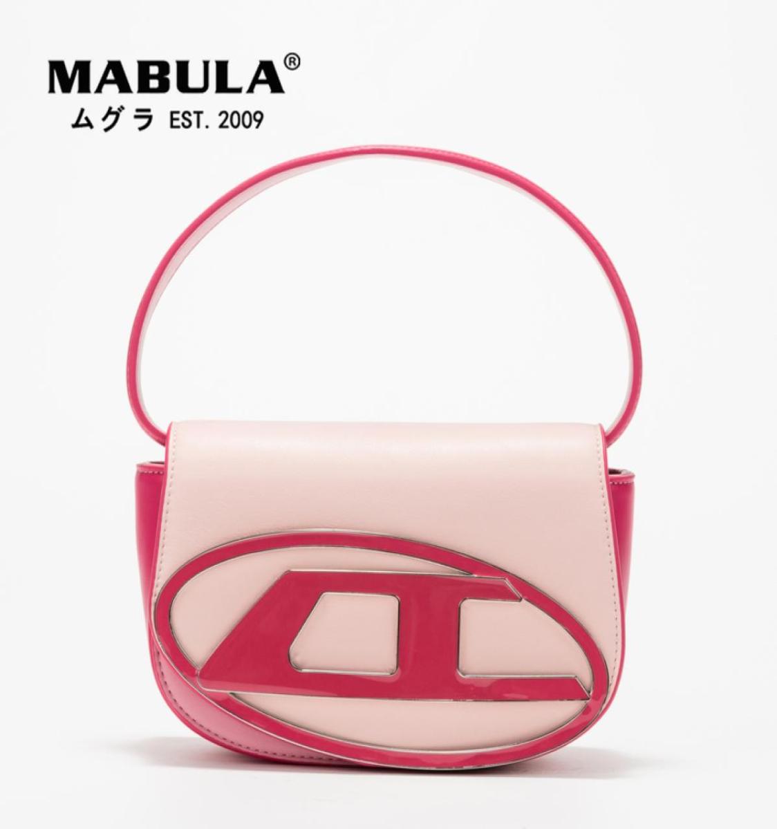 MABULA Luxury Pink Women Top Handle Purse Half Round Design Brand Leather Underarm Flap Shoulder Bag Fashion Tote Handbags 2206164036798, Red
MABULA Luxury Pink Women Top Handle Purse Half Round Design Brand Leather Underarm Flap Shoulder Bag Fashion Tote Handbags 2206164036798, Red