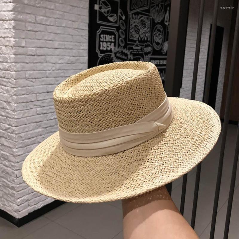 Wide Brim Hats 2023 Summer Straw Hat Fashion Casual Panama Beach Fedora Breathable Sun For Women, Beige-white
Wide Brim Hats 2023 Summer Straw Hat Fashion Casual Panama Beach Fedora Breathable Sun For Women, Beige-white