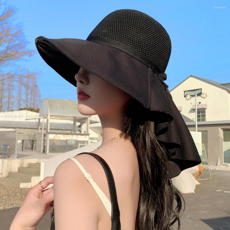Wide Brim Hats Chic Women Sun Hat Po Prop Summer Fisherman Bow Decor Solid Color Sunshade, Black
Wide Brim Hats Chic Women Sun Hat Po Prop Summer Fisherman Bow Decor Solid Color Sunshade, Black