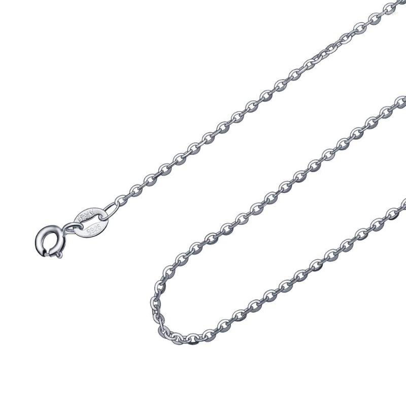Chains EUDORA 1PC 18 Inch 45 Cm Sterling Sliver 925 Chain Necklace Long Link For Pendant Charms Cage Locket
Chains EUDORA 1PC 18 Inch 45 Cm Sterling Sliver 925 Chain Necklace Long Link For Pendant Charms Cage Locket
