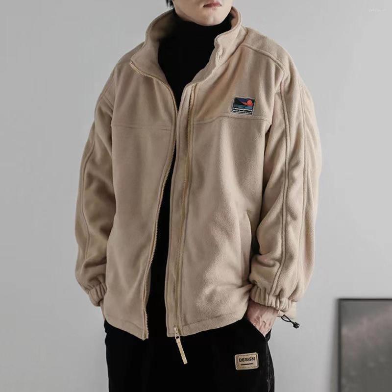 Men's Jackets Autumn And Winter Thickened Lamb Wool Jacket Men's Oversize Street Casual Fleece Coat, Black
Men's Jackets Autumn And Winter Thickened Lamb Wool Jacket Men's Oversize Street Casual Fleece Coat, Black
