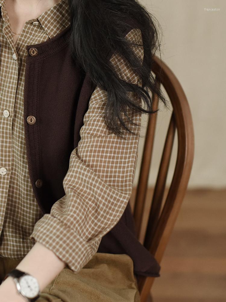 Women' Blouses 111-118cm Bust / Spring Women All-match Basic Loose Plaid Comfortable Natural Fabric Water Washed Lyocell Linen, Khaki
Women' Blouses 111-118cm Bust / Spring Women All-match Basic Loose Plaid Comfortable Natural Fabric Water Washed Lyocell Linen, Khaki
