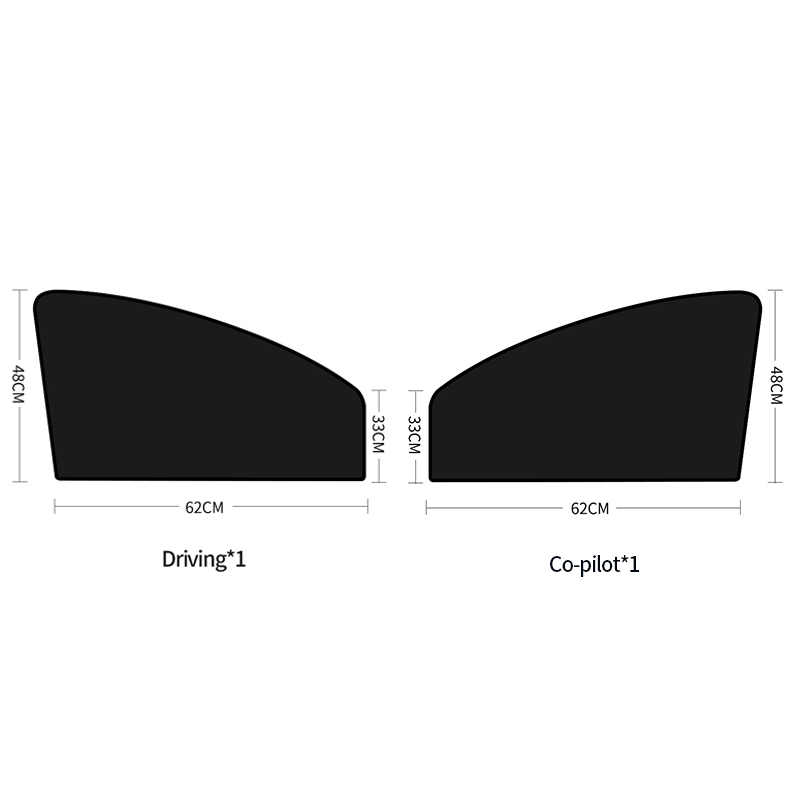 Magnetic Car Sun Curtain Anti UV Sunshade Auto Foldable Side Window Sun Protection Car Mosquito Net Interior Parts Accessories