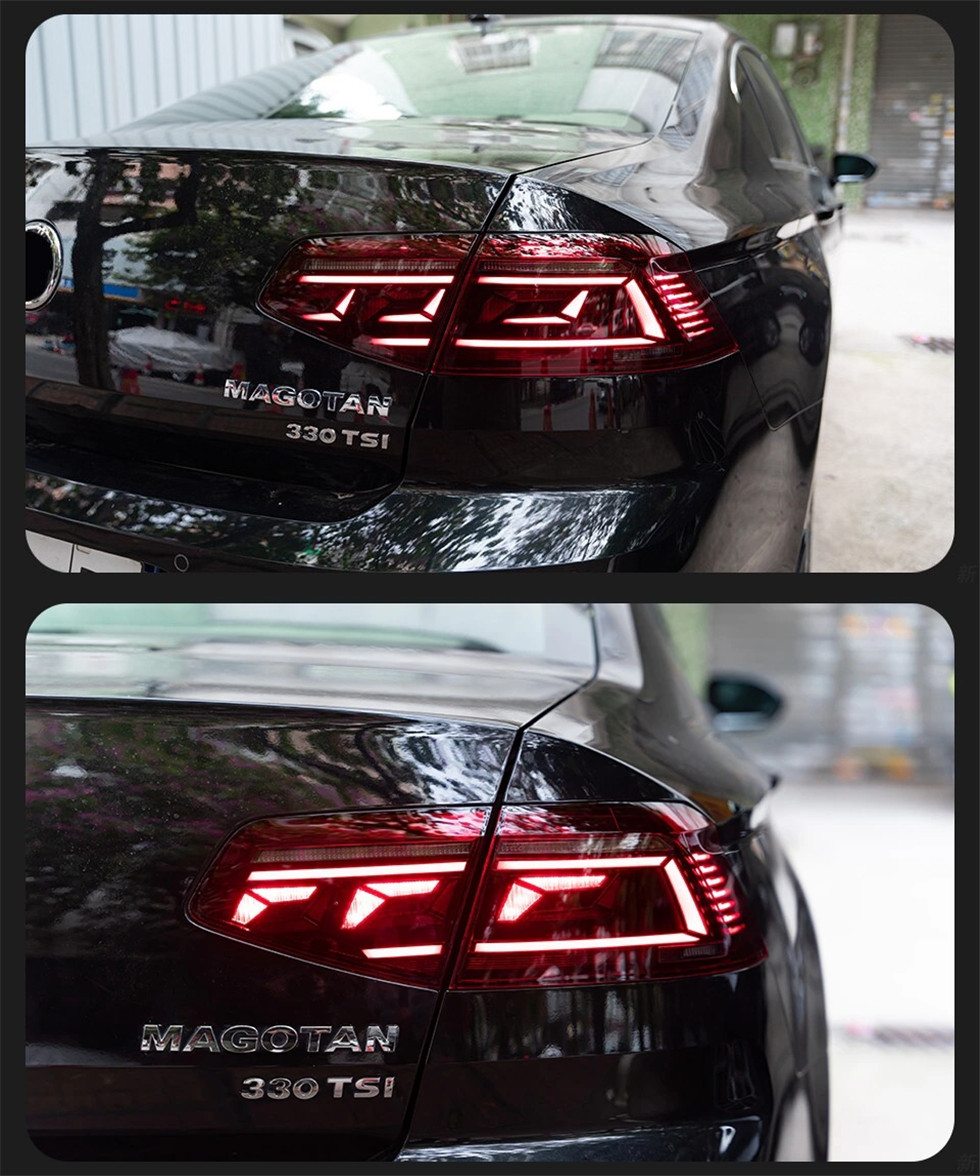 Car Rear Taillights for VW Passat B8 Tail Light 20 15-20 19 Magotan LED DRL Dynami Signal Lamp Brake Reverse Taillight