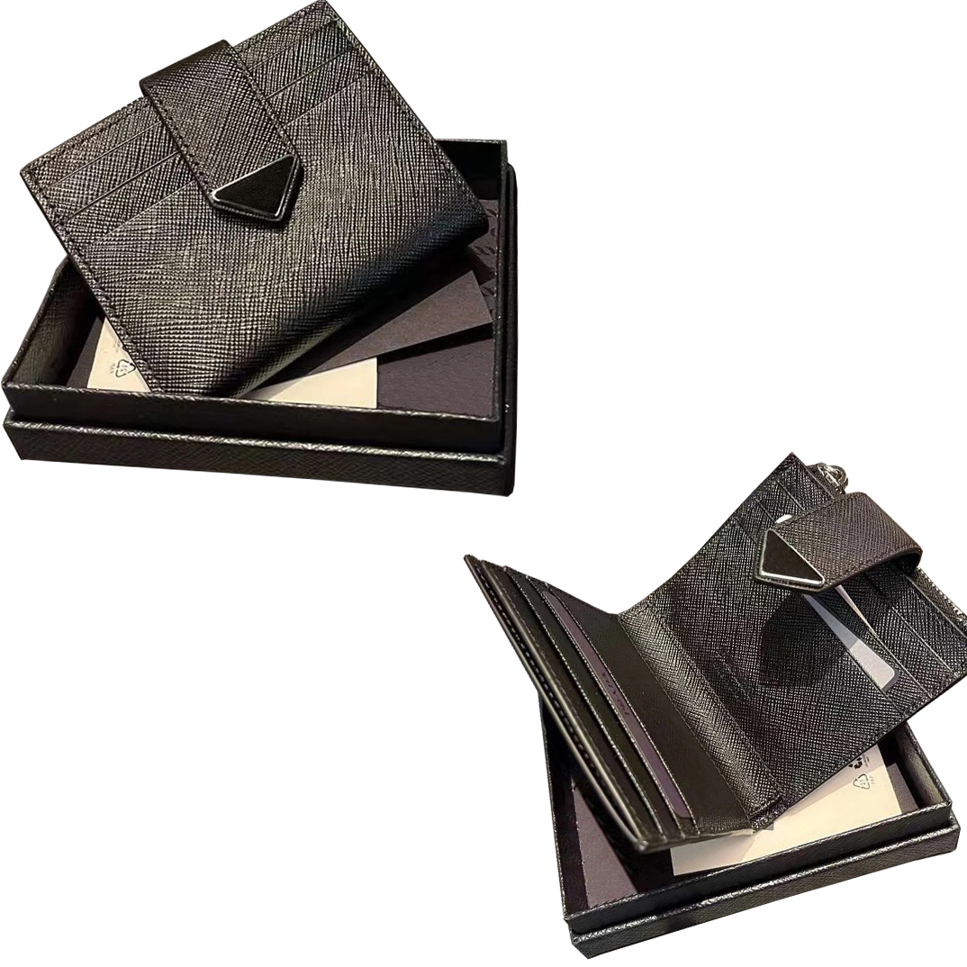 Luxury Designes Fashion CardHolder Checkbook Saffiano Standard Key Wallet Business Card pack Triangle with box zipper prad Coin Purses Women men Card Holders purse, Red
Luxury Designes Fashion CardHolder Checkbook Saffiano Standard Key Wallet Business Card pack Triangle with box zipper prad Coin Purses Women men Card Holders purse, Red